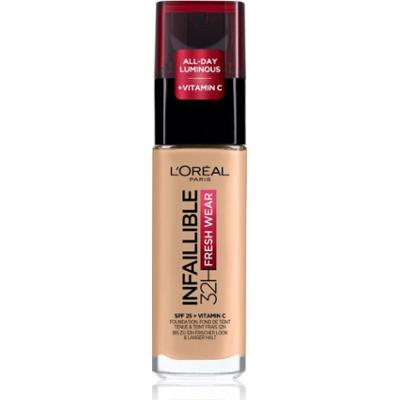 L’Oréal Paris Infaillible 32H Fresh Wear długotrwały podkład w płynie odcień 120 WARM DORE 30 ml