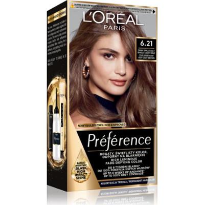 L’Oréal Paris Préférence trwała farba do włosów odcień 6.21 Zurich 1 szt.