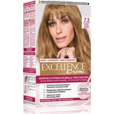 L’Oréal Paris Excellence Cool Creme farba do włosów odcień 7.3 Golden blonde 1 szt.