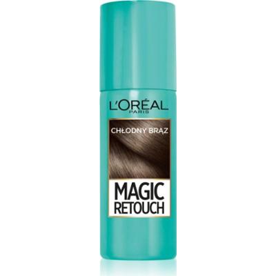 L’Oréal Paris Magic Retouch spray do błyskawicznego retuszu odrostów odcień Chłodny brąz 75 ml