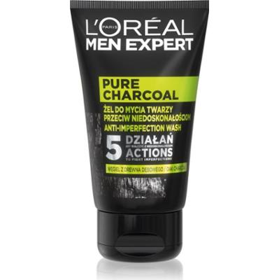 L’Oréal Paris Men Expert Pure Charcoal oczyszczający żel z węglem przeciw niedoskonałościom skóry 100 ml
