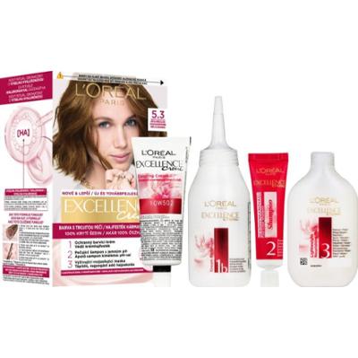 L’Oréal Paris Excellence Cool Creme farba do włosów odcień 5.3 Natural Golden Brown 1 szt.