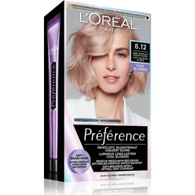 L’Oréal Paris Préférence farba do włosów odcień 8.12 ALASKA 1 szt.