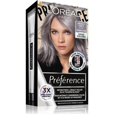 L’Oréal Paris Préférence Vivid Colors farba do włosów odcień 9.112 Smokey Grey 1 szt.