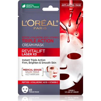 L’Oréal Paris Revitalift Laser X3 maseczka w płachcie przeciw starzeniu się skóry 28 g
