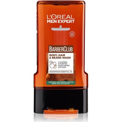 L’Oréal Paris Men Expert Barber Club żel pod prysznic dla mężczyzn do włosów, zarostu i ciała 300 ml