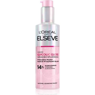L’Oréal Paris Elseve Glycolic Gloss serum bez spłukiwania do wzmocnienia włosów i nadania im większego połysku 150 ml