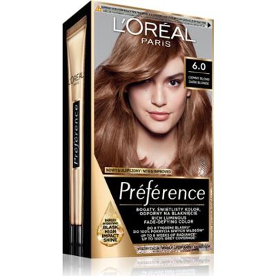 L’Oréal Paris Préférence farba do włosów odcień 6 Ciemny Blond 1 szt.