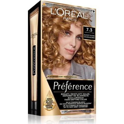 L’Oréal Paris Préférence farba do włosów odcień 7.3 Golden Blonde 1 szt.