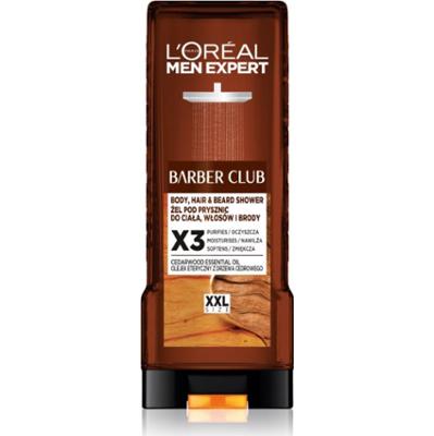 L’Oréal Paris Men Expert Barber Club żel pod prysznic dla mężczyzn do włosów, zarostu i ciała 400 ml