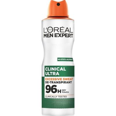 L’Oréal Paris Men Expert Clinical Ultra antyperspirant w sprayu dla mężczyzn 150 ml