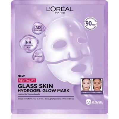 L’Oréal Paris Revitalift Glass Skin maseczka hydrożelowa z efektem rozświetlającym 25 g
