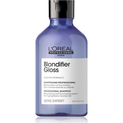 L’Oréal Professionnel Serie Expert Blondifier szampon upiększający i regenerujący do włosów rozjaśnionych, z pasemkami w odcieniu chłodnego blondu 300