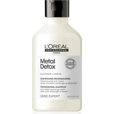 L’Oréal Professionnel Serie Expert Metal Detox szampon głęboko oczyszczający do włosów farbowanych i zniszczonych 300 ml