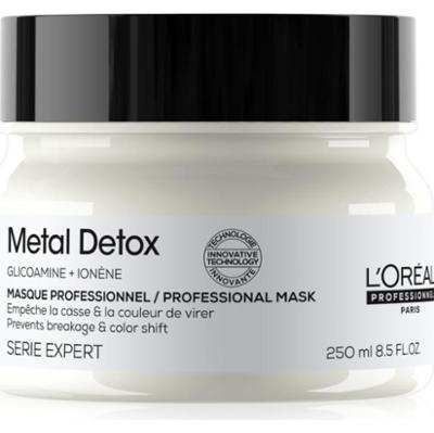 L’Oréal Professionnel Serie Expert Metal Detox maska głęboko odżywiająca do włosów farbowanych i zniszczonych 250 ml