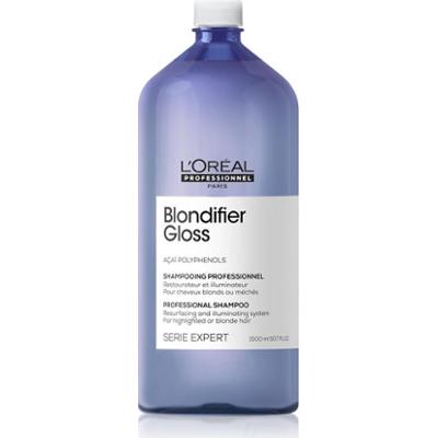L’Oréal Professionnel Serie Expert Blondifier szampon upiększający i regenerujący do włosów rozjaśnionych, z pasemkami w odcieniu chłodnego blondu 150