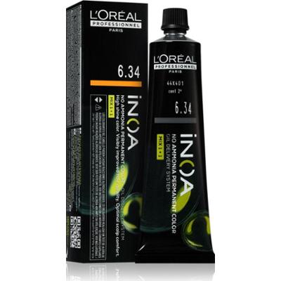L’Oréal Professionnel Inoa trwała farba do włosów bez amoniaku odcień 6.34 60 ml