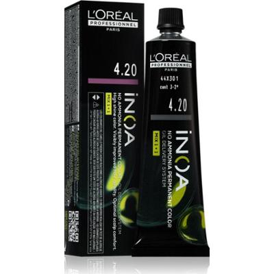 L’Oréal Professionnel Inoa trwała farba do włosów bez amoniaku odcień 4.20 60 ml