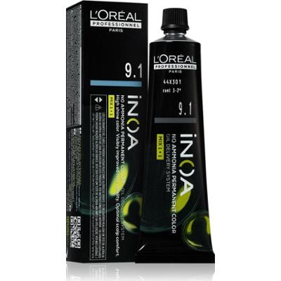 L’Oréal Professionnel Inoa trwała farba do włosów bez amoniaku odcień 9.1 60 ml
