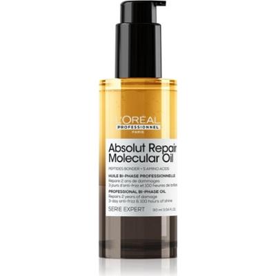 L’Oréal Professionnel Serie Expert Absolut Repair Molecular odżywczy olejek do włosów do włosów zniszczonych 90 ml
