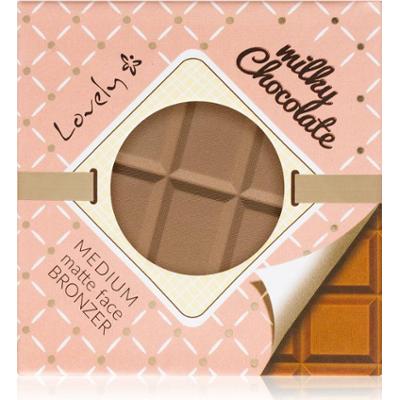 Lovely Milky Chocolate pudrowy bronzer z matowym wykończeniem 9 g