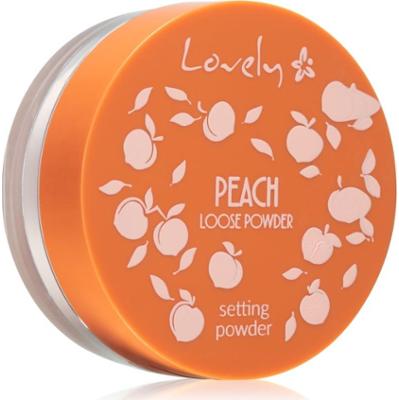 Lovely Peach Setting Powder puder utrwalająco-matujący