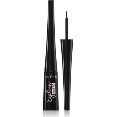 Lovely Matte eyeliner w płynie z matowym wykończeniem 4.2 g