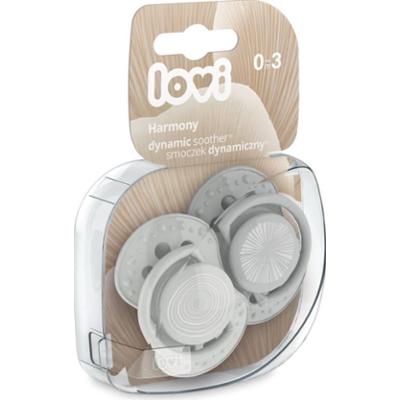 LOVI Harmony 0-3m smoczek 2 szt.