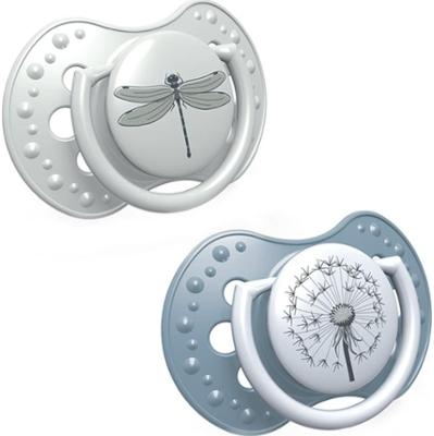 LOVI Botanic 18+ m smoczek Boy 2 szt.