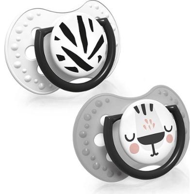 LOVI Salt & Pepper smoczek 6-18 m 2 szt.