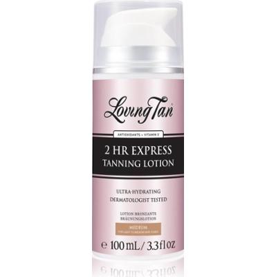 Loving Tan 2 HR Express nawilżające mleczko samoopalające odcień Medium 100 ml