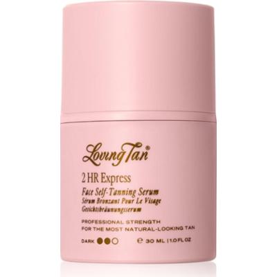 Loving Tan 2 HR Express serum samoopalające do twarzy odcień Dark 30 ml