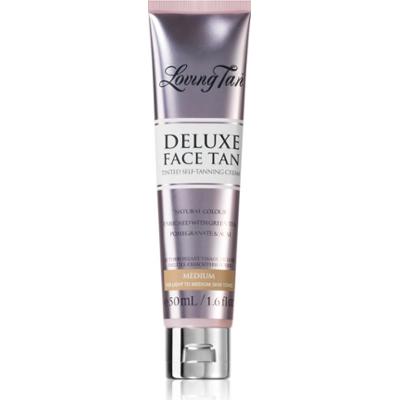 Loving Tan Deluxe Face Tan samoopalający krem do twarzy odcień Medium 50 ml