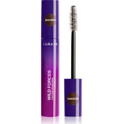 Lumene Wild Forces Volume Mascara tusz pogrubiający odcień Brown 14 ml