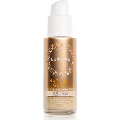 Lumene Natural Glow podkład rozświetlający odcień 0.5 Light (Cool) 30 ml