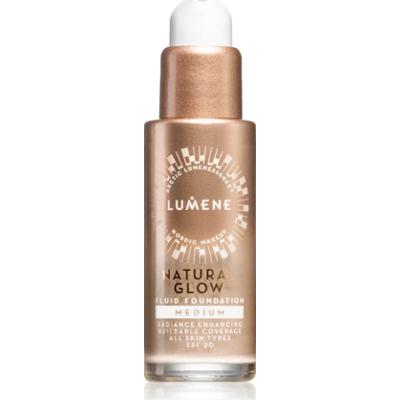 Lumene Natural Glow podkład rozświetlający odcień 2 Medium (Cool) 30 ml