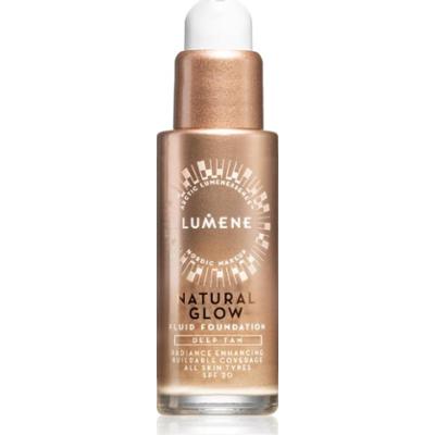 Lumene Natural Glow podkład rozświetlający odcień 5 Deep Tan (Warm) 30 ml