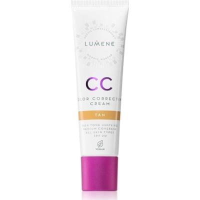 Lumene CC Color Correcting Cream korygujący podkład odcień 4 Tan (Neutral) 30 ml