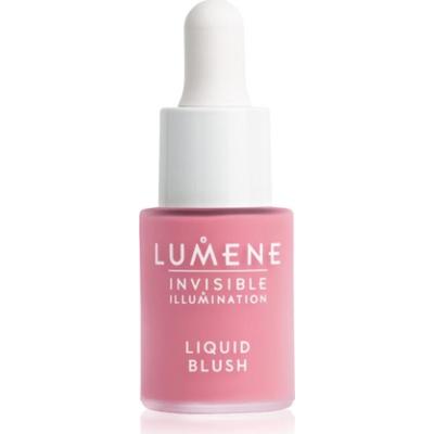 Lumene Invisible Illumination róż w płynie z efektem rozświetlającym odcień Frosty Petal 15 ml