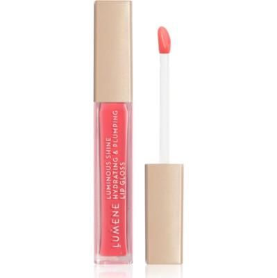 Lumene Luminous Shine nawilżający błyszczyk do ust odcień 4 Peach Pink 5 ml