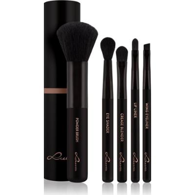 Luvia Cosmetics Travel Set Espresso zestaw pędzli podróżny