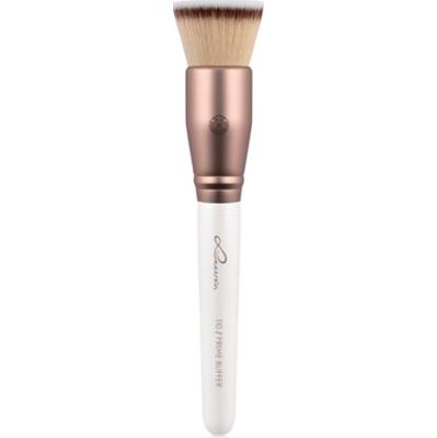 Luvia Cosmetics Prime Vegan Prime Buffer szpiczasty pędzel do makijażu Pearl White / Metallic Coffee Brown 1 szt.