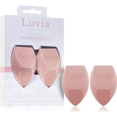 Luvia Cosmetics Diamond Drop Blending Sponge Set wielofunkcyjna gąbka do makijażu podwójne kolor Candy 2 szt.