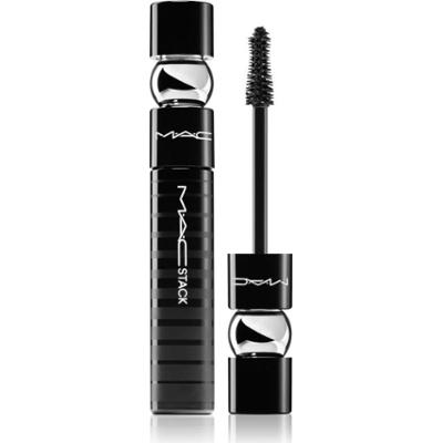 MAC Cosmetics MACStack Mascara Superstack Mega Brush pogrubiający i wydłużający tusz do rzęs odcień Black 12 ml