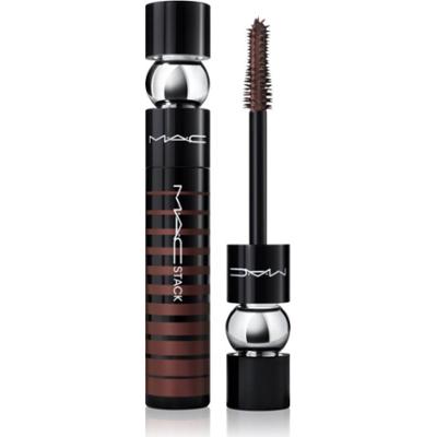 MAC Cosmetics MACStack Mascara Superstack Mega Brush pogrubiający i wydłużający tusz do rzęs odcień Chestnut 12 ml