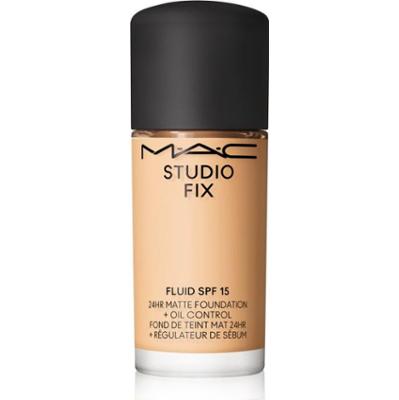 MAC Cosmetics Mini Studio Fix Fluid SPF 15 24HR Matte Foundation + Oil Control podkład matujący SPF 15 odcień NC15 15 ml
