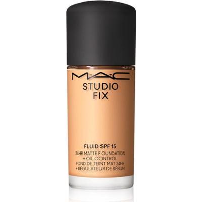 MAC Cosmetics Mini Studio Fix Fluid SPF 15 24HR Matte Foundation + Oil Control podkład matujący SPF 15 odcień NC20 15 ml