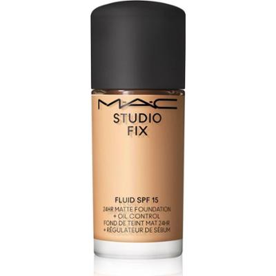 MAC Cosmetics Mini Studio Fix Fluid SPF 15 24HR Matte Foundation + Oil Control podkład matujący SPF 15 odcień NC25 15 ml