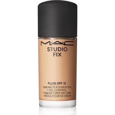 MAC Cosmetics Mini Studio Fix Fluid SPF 15 24HR Matte Foundation + Oil Control podkład matujący SPF 15 odcień NW15 15 ml