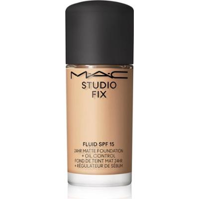 MAC Cosmetics Mini Studio Fix Fluid SPF 15 24HR Matte Foundation + Oil Control podkład matujący SPF 15 odcień NW20 15 ml
